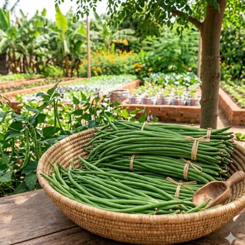 Long Green Bean Seedling